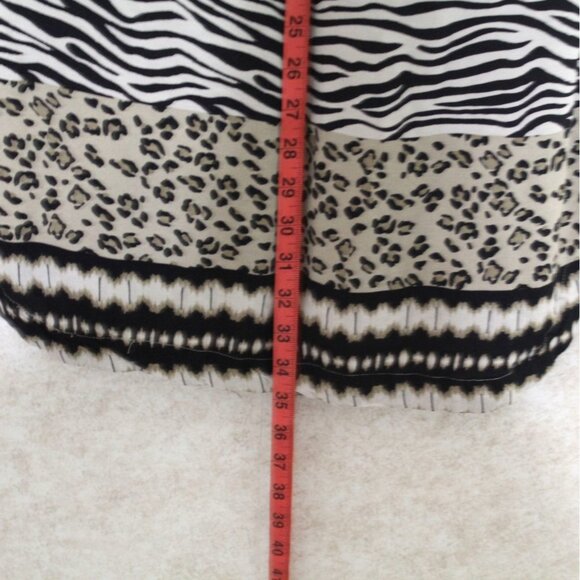 Beach lunch lounge Women's Bathing Suit Cover Up- Animal Print Size Small - Picture 11 of 14